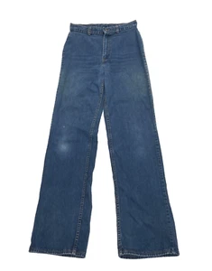 Vintage Levi’s Plowboy Farmers Mechanics Miners Jeans Sz 11 Blue Denim Pants 70s - Picture 1 of 10