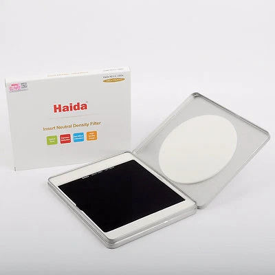 Haida 150x150mm 10 Stop Neutral Density ND 3.0 1000x Filter Optical Glass ND1000 - Image 1 of 4