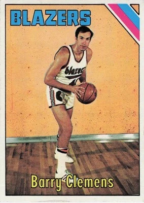 1975-76 TOPPS BASKETBALL #22 BARRY CLEMENS - Image 1 of 2