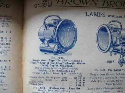  LUCAS DUPLEX ACETYLNE farol abobadado vidro veterano vintage eduardiano  - Imagem 1 de 4