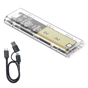 Boîtier SSD M2 Boîtier SSD Protocole M.2 NVMe + NGFF Boîtier de Disque Dur6728 - Zdjęcie 1 z 6