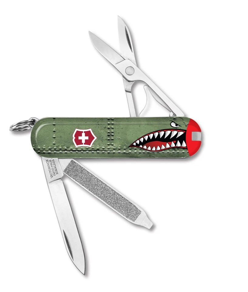 Victorinox Swiss Army OD VERDE TIBURONES BOCA CLÁSICO SD Cuchillo Cuchillos Multi Herramienta Foto 1 de 2