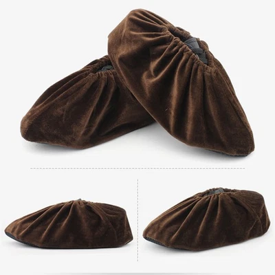  5 Pairs Reusable Shoes Cover Anti-skid Overshoes Shoes Protector Washable Shoe - Image 1 of 4