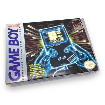 Sistema Original Nintendo Game Boy DMG-01 - Completo en Caja con Tetris, Cables y Foto 1 de 4