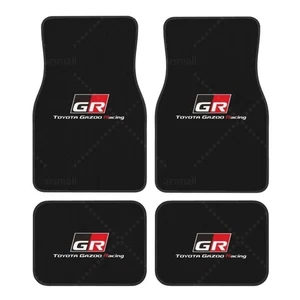 Set of 4 Carpet Floor Mats Black for Toyota GR Sport – GR Gazoo Racing JAPAN - Bild 1 von 7