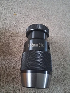 Portabrocas sin llave 1 a 16 mm B18 montaje cónico herramienta de metalurgia de alta resistencia - Imagen 1 de 5