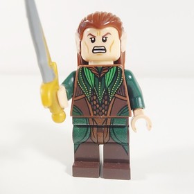Lego Mirkwood Elf Minifigure Dark Green Outfit The Hobbit 79012 lor080