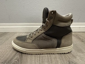 Rev'It Taylor High Top Shoes Mens Size 10 Gray Motorcycle Biker Lace Up - Foto 1 di 15