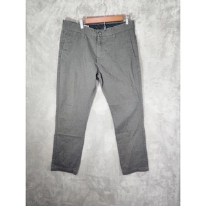 Pantalones chinos para hombre Volcom Corpo grises talla 33 informales calce recto   - Imagen 1 de 6