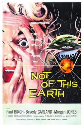 Not of This Earth Colorized Public Domain DVD  Paul Birch, Beverly Garland - Image 1 of 3