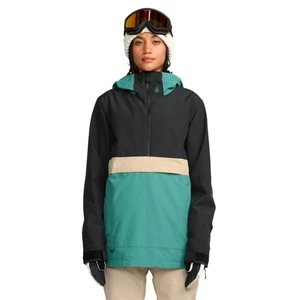 Brand New Volcom Womens Harlan Pullover Jacket Spruce Green 2026 Small - Picture 1 of 2