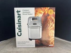 Cuisinart Compact Automatic Bread Maker Up to 2.0 lb Loaf 12 Preprogr in The Box - Picture 1 of 12