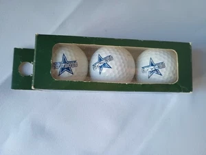Dallas Cowboys Golfball 3er Pack Offizieller NFL Pro Shop USA Druck Bälle SCHNELLER Versand - Bild 1 von 6