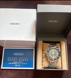 Reloj automático pulsera de acero inoxidable SEIKO PROSPEX SBDY009 Samurai Diver - Imagen 1 de 6