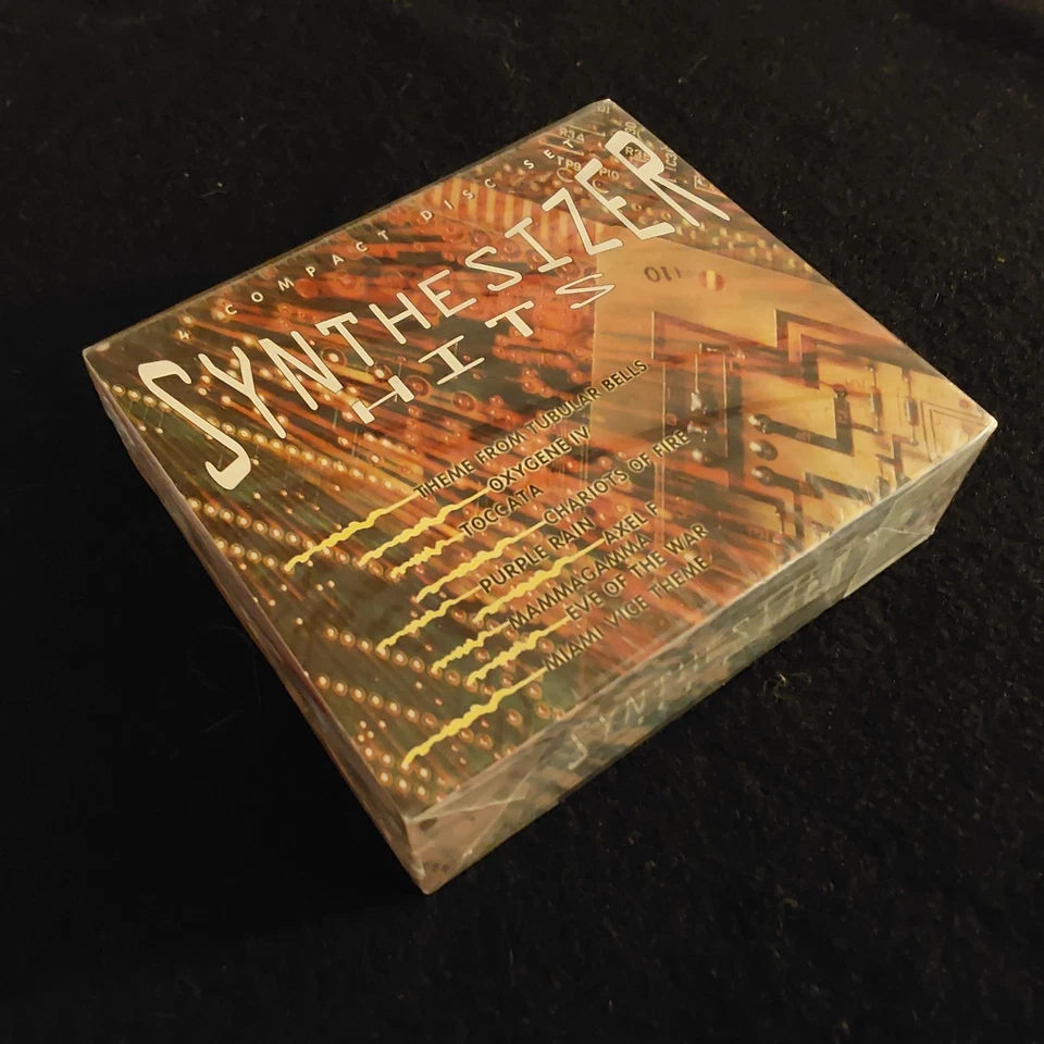 SYNTHESIZER HITS  ~ 4CD box set ~ 72 tracks SEALED Twin Peaks Miami Vice Popcorn - Image 1 of 4