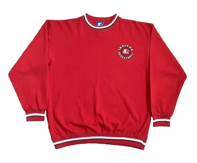 Sudadera Suéter Tejido Baloncesto Indiana Hoosiers Starter Años 90 De Colección Para Hombre’s M Foto 1 de 4