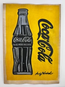 Andy Warhol Certificado de Autenticidad Pintura Arte Dibujo Original Papel Firmado Estampado - Imagen 1 de 3