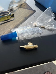 Boquilla para saxofón soprano Gary Sugal chapada en oro de 18 quilates - Imagen 1 de 16