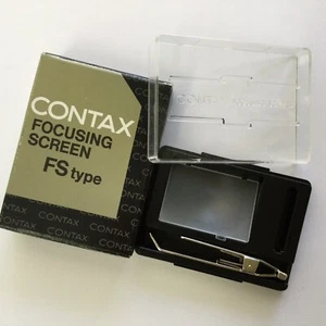 Contax Focusing Screen FS-5 type for RTSⅡ Full matte with English instructions - Picture 1 of 9