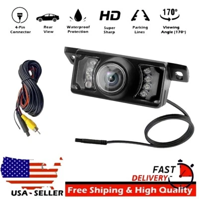 Rearview Mount Universal Backup Camera IP69 for ALPINE Car Radio - Image 1 of 4