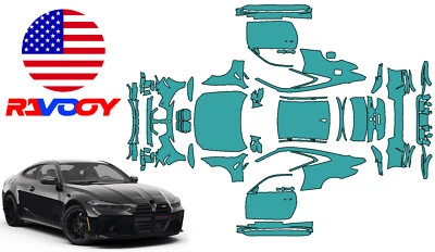 Kit precortado de película de protección de pintura delantera PPF para BMW M4 cupé 2021-2025 Foto 1 de 4