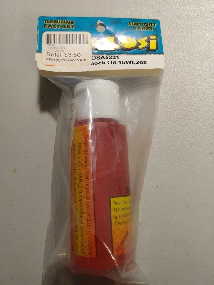 Team Losi Racing 74000 Losa5221 Silicone Shock Oil 15 Wt 2oz - Image 1 of 1
