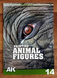 AK Learning Series 14: Painting Animal Figures, Softback book, AK Interactive - Foto 1 di 1