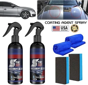 2× Multi-functional Coating Renewal Agent Quick Coating Spray High Protection US - Picture 1 of 14
