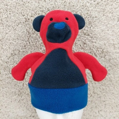 Vintage Columbia Toddler Teddy Bear Fleece Beanie, Baby Winter Cap Hat Rare. - Image 1 of 4