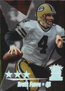 1999 Topps Stars Three Star Green Bay Packers Football Card #29 Brett Favre