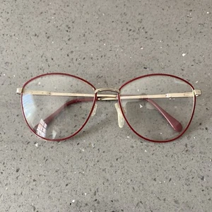 Monturas de gafas Altair 320 vintage SOLO 56-15-135 Borgoña Italia - Imagen 1 de 7