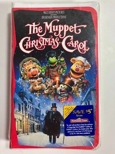 The Muppet Christmas Carol Walt Disney VHS Video Tape Movie Clamshell Sealed - Bild 1 von 5