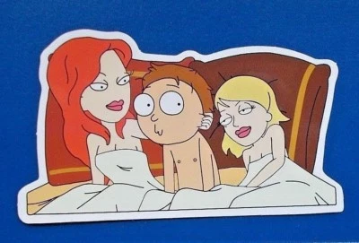 Sticker Decal Comic " Flotter Dreier " Gloss-Optics Laptop Stickerbomb - Image 1 of 2