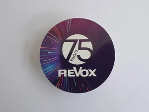 REVOX Jubiläumslogo-Aufkleber 75 Jahre / Original / Neu - Bild 1 von 1