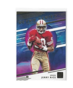 2020 Donruss Retro Series Inserts #RS-JR Jerry Rice - San Francisco 49ers - Picture 1 of 1
