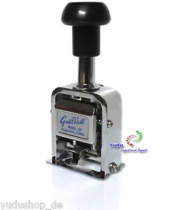 7stellig Voll Automatik Numeroteur Paginierstempel Nummernstempel - Bild 1 von 1
