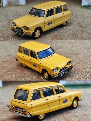 1/43 CITROEN AMI 6 BREAK 1968 POSTE PTT Voiture Miniature Collection Idée Cadeau - Photo 1/4