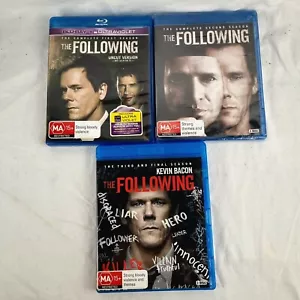 THE FOLLOWING Complete Series Blu Ray Like New Sealed 9 Discs Season 1-3 Reg B - Picture 1 of 4