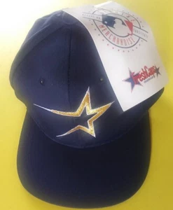 Houston Astros Vintage 90's Drew Pearson Child 46-48cm Stretchback Cap Hat - Picture 1 of 4