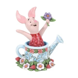 Jim Shore Disney Traditions Piglet In Watering Can Figurine 6014320 - Picture 1 of 6