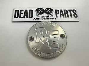 Harley Redneck Engineering points timing timer cover plate - Imagen 1 de 3