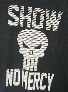 Marvel Herren T-Shirt Medium Schwarz Kurzarm Punisher Show No Mercy Skull - Bild 1 von 4