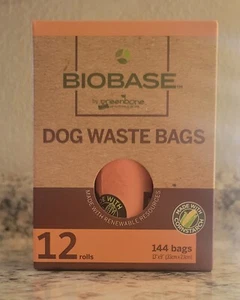 DOG POOP BAGS 12 rolls 144 bags 13"x9" (33cm x 23cm) - Picture 1 of 6
