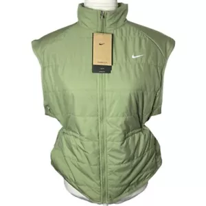 Nike Therma-FIT Swift Running Vest Sage Green Size Large NWT - Picture 1 of 10