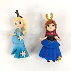 Disney Frozen Little Kingdom Princess Elsa and Anna 3-Inch Figures Snap-Ins