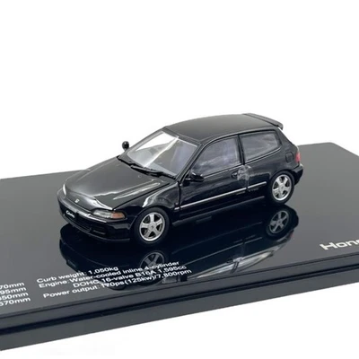 Modellino Auto LCD Models 1/43 Honda Civic EG6 Black - Immagine 1 di 4