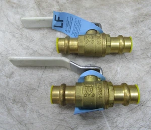 💥2) NEW APOLLO 1/2" 2 PIECE BALL VALVE 250 CWP 94VLF-103-01A LOT OF 2 - Picture 1 of 7