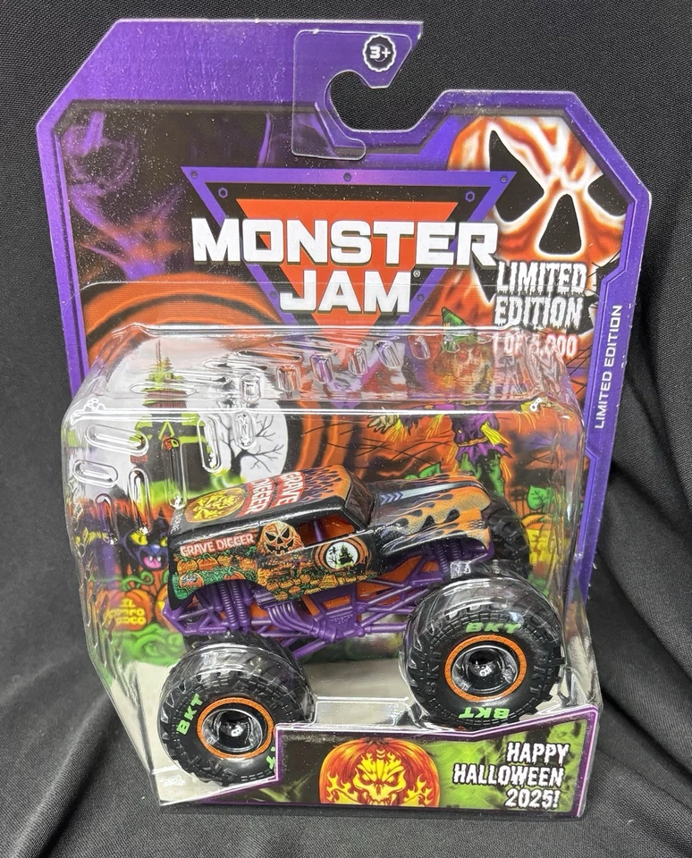 Monster Jam-Grave Digger Halloween Monster Truck 2025  - Image 1 of 2