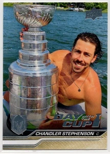 2023 2023-24 Upper Deck Day With The Cup #DC14 Chandler Stephenson Vegas Knights - Picture 1 of 2