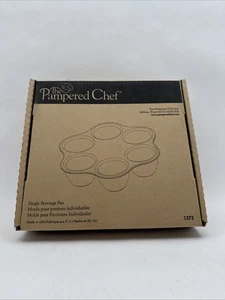 The Pampered Chef Einzelportion Pfanne #1373 Steinzeug Neu mit Schaber  - Bild 1 von 2